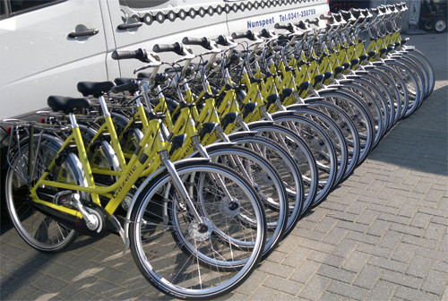 Dit zijn de Veluwe fietsen die verhuurd worden bij HOEGEN FIETSVERHUUR